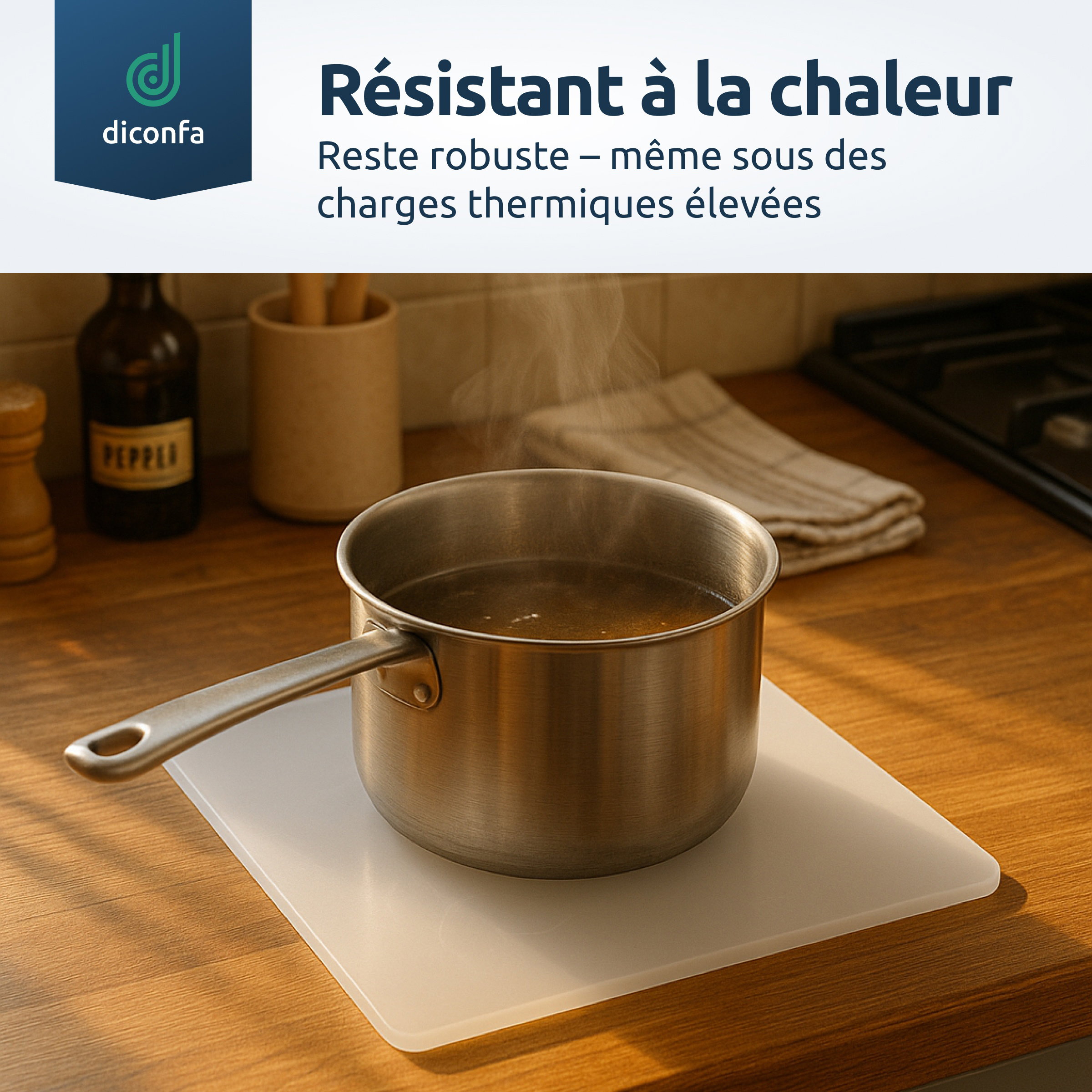 Plaque en silicone diconfa sur mesure