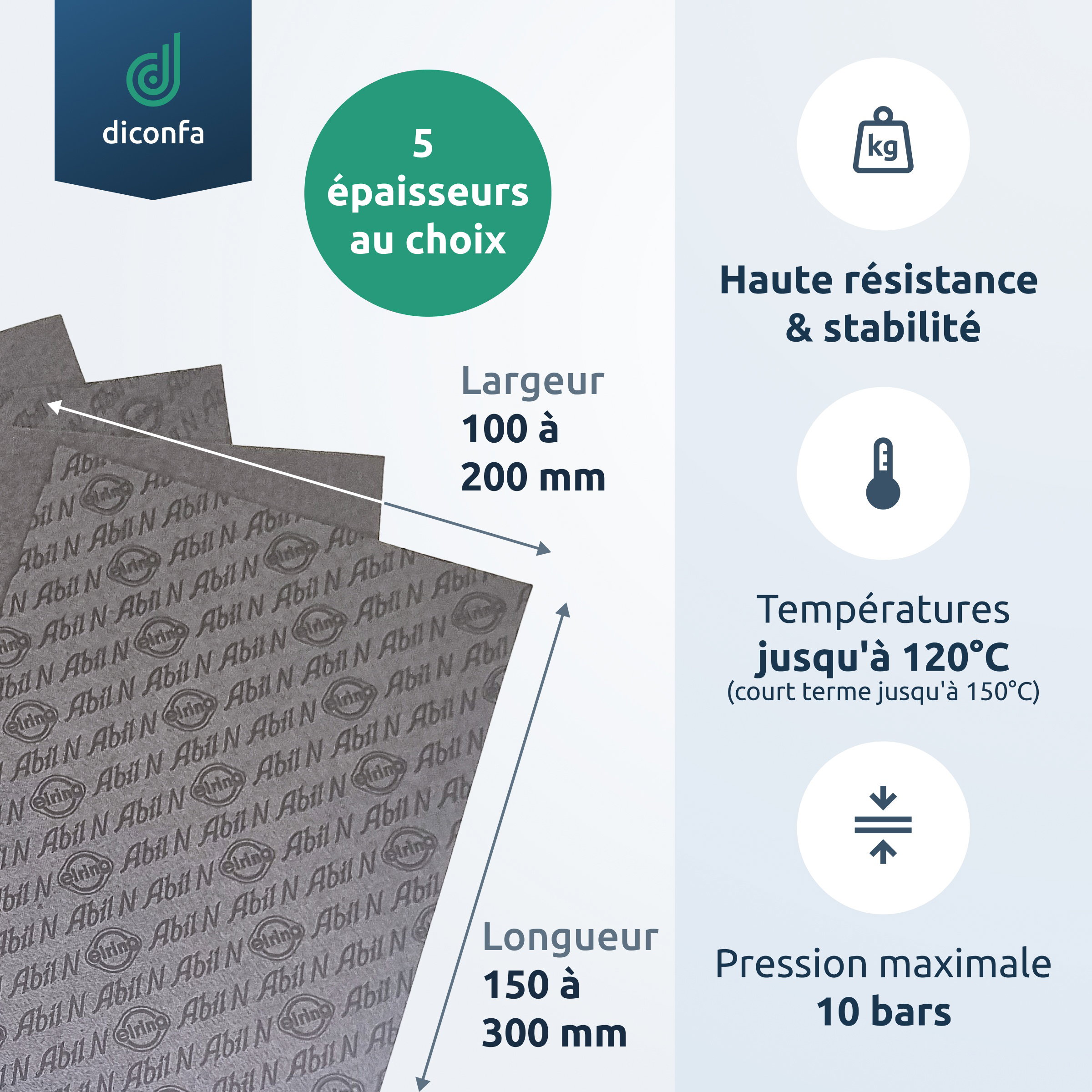 Papier d’étanchéité ABIL N – différentes tailles