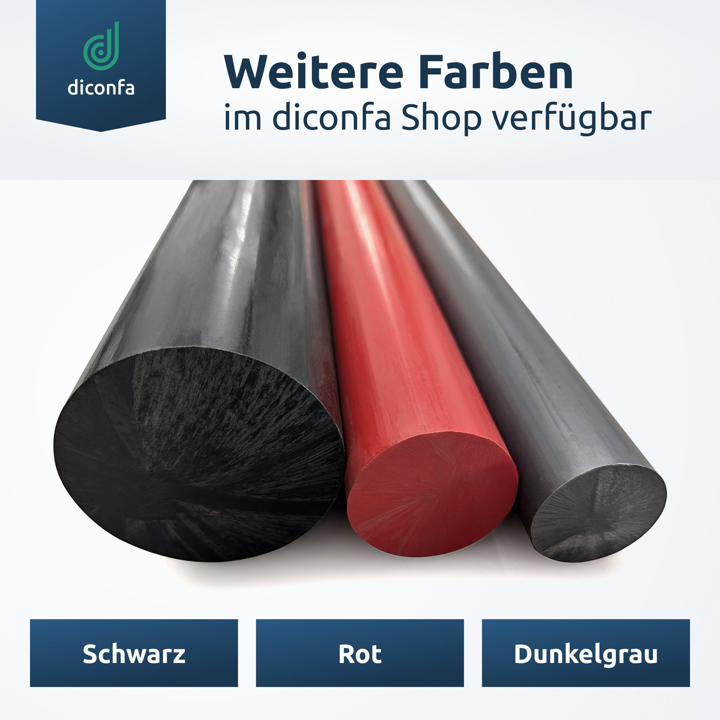 PVC Rundstab rot nach Maß