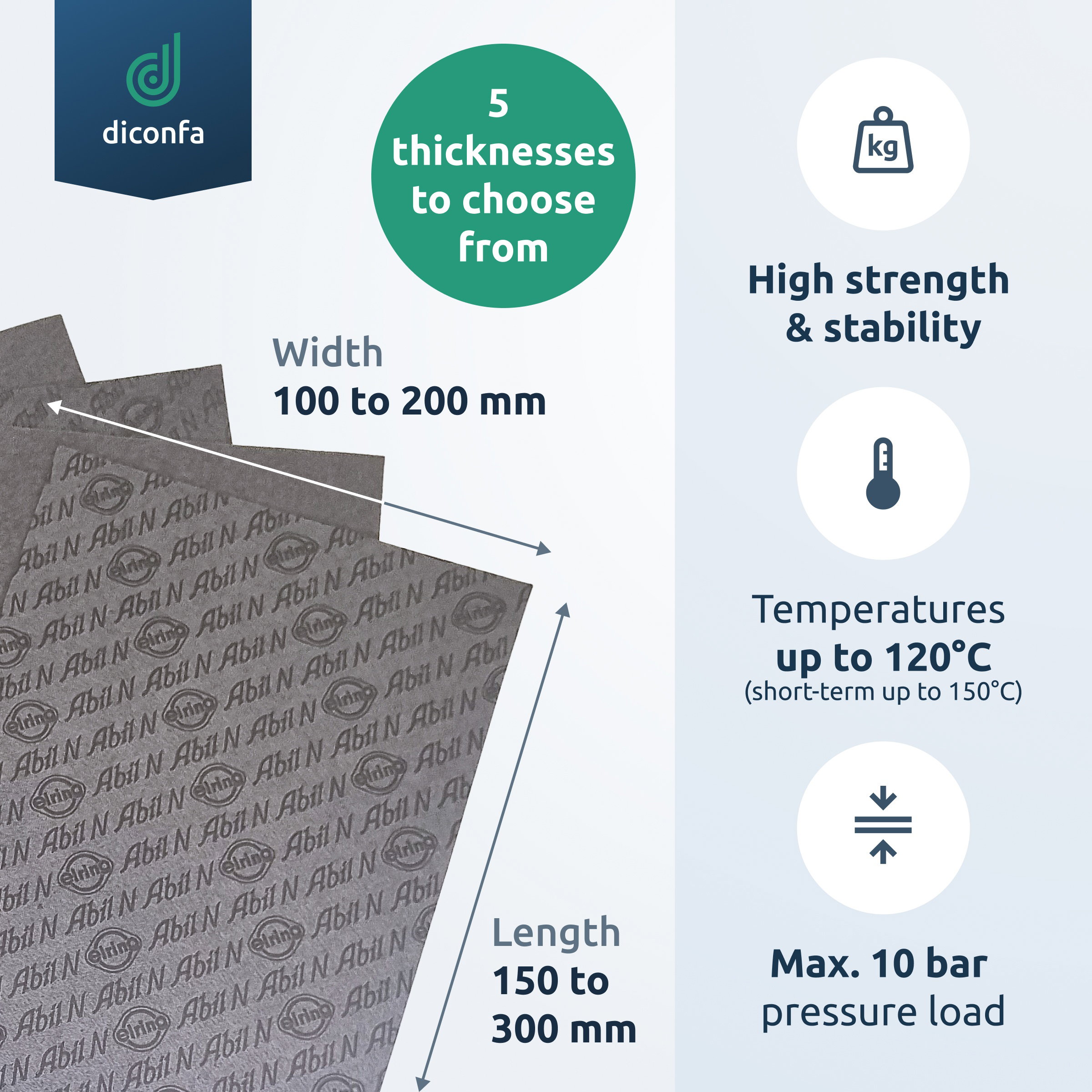 gasket paper ABIL N – various sizes