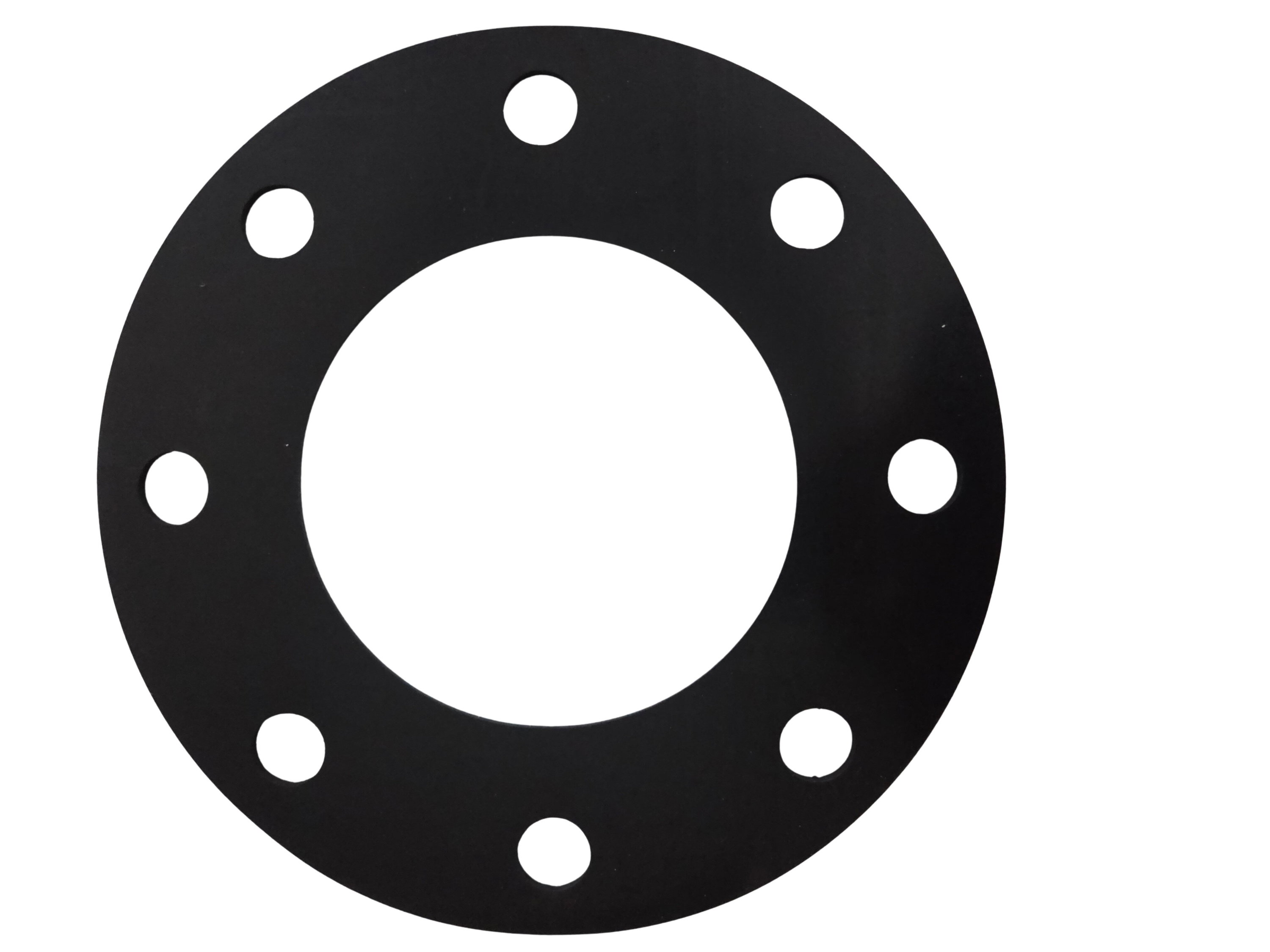 EPDM/SBR Flanschdichtung mit Löchern 3 mm stark