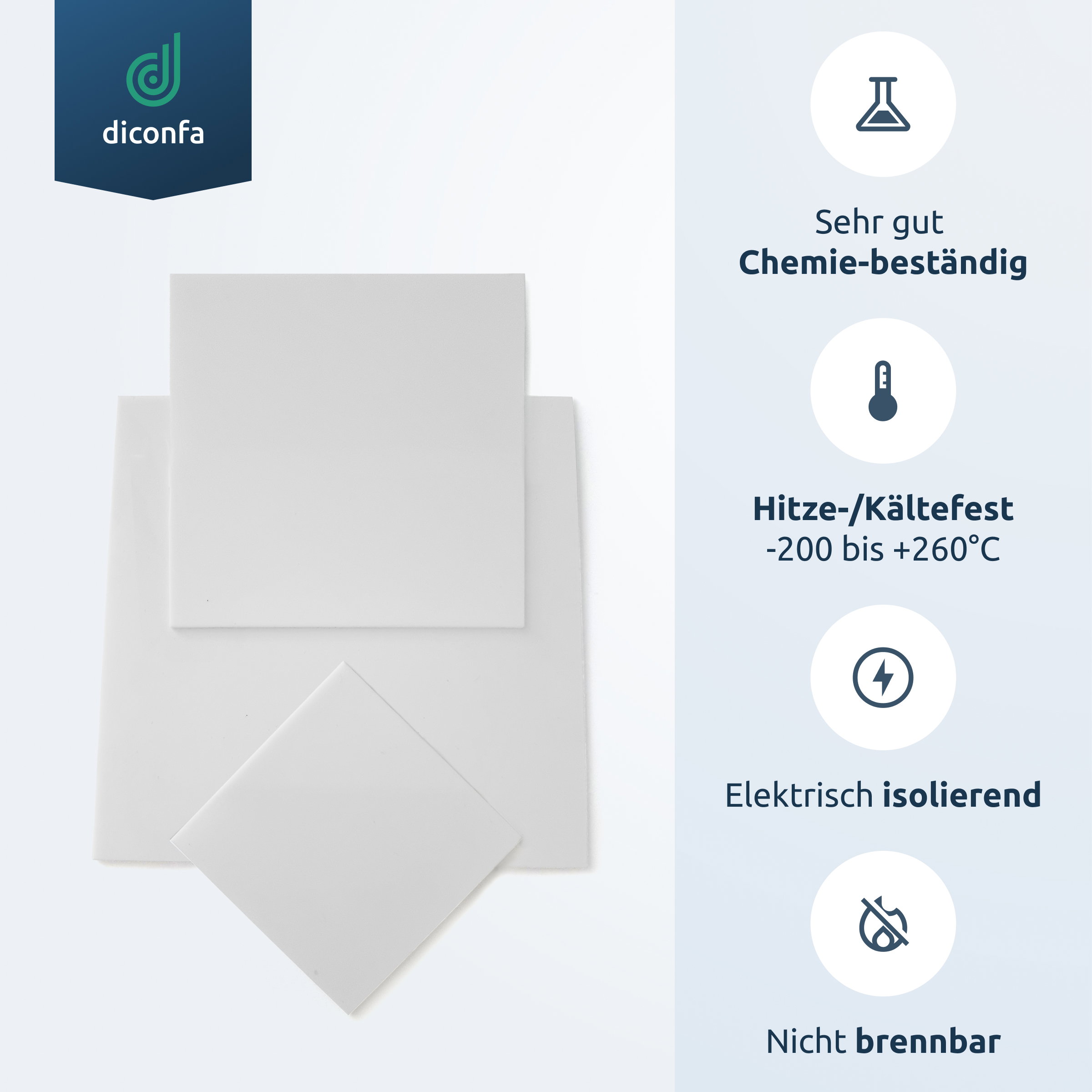 PTFE Teflon Platte nach Maß