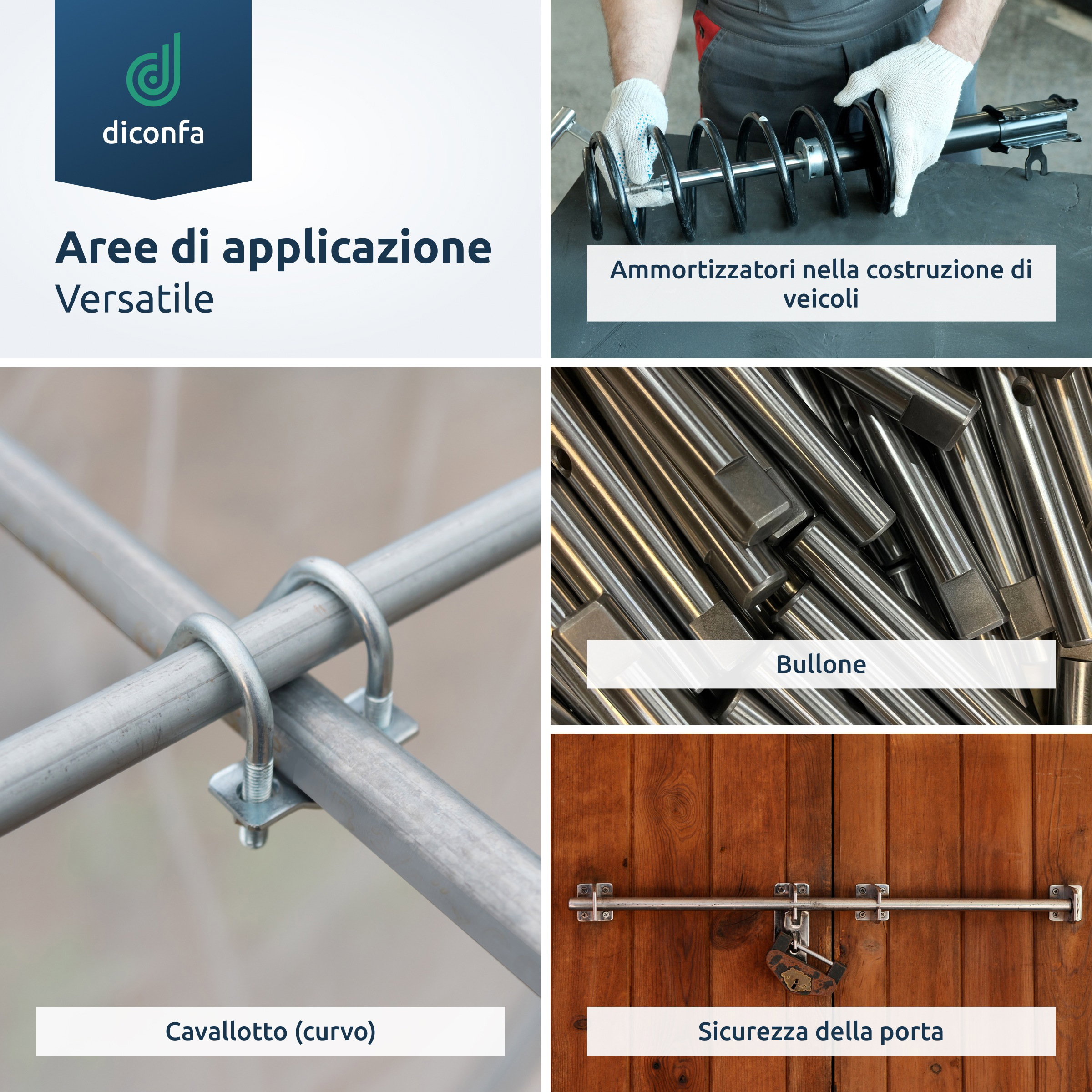 Acciaio tondo S355 J2+C su misura