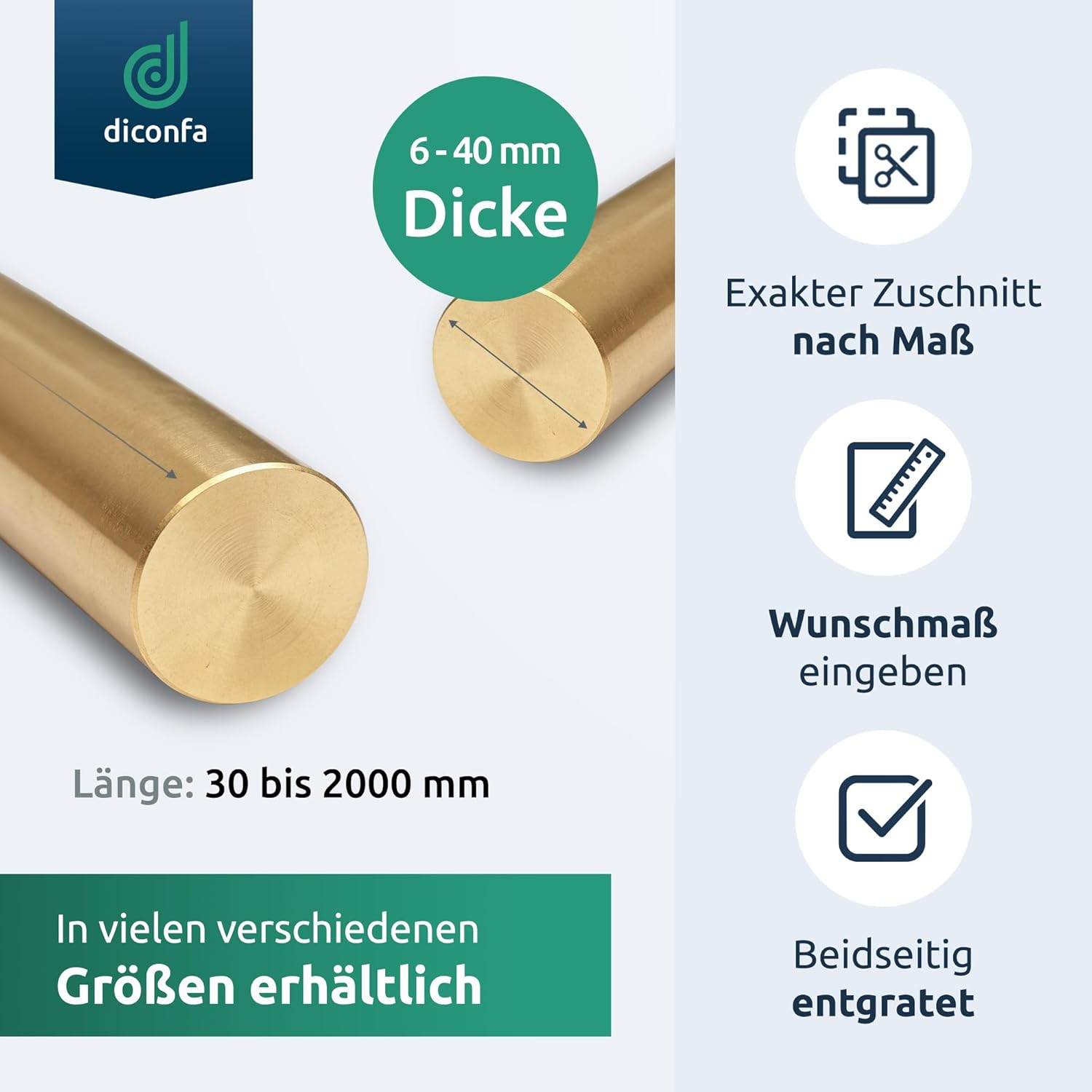 Brass Round Bar cut to size