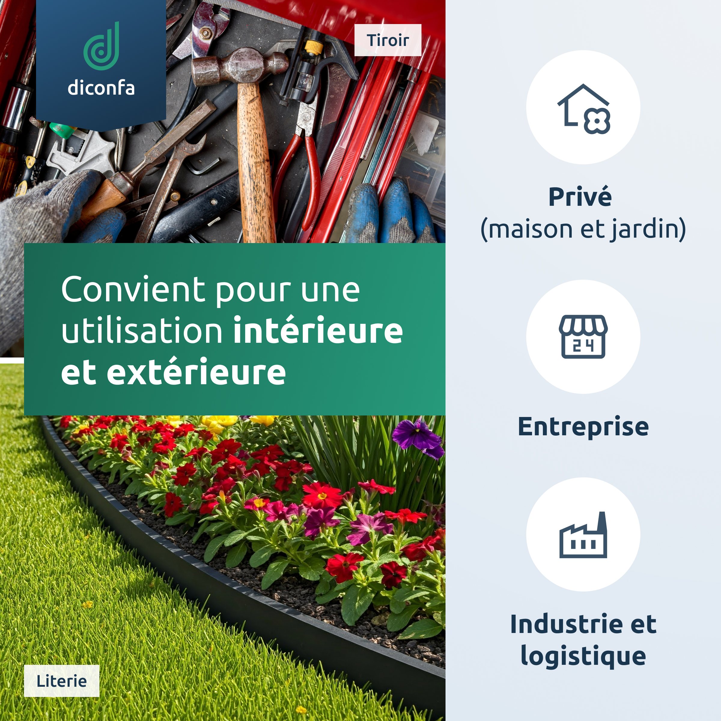 Bandes en caoutchouc diconfa sur mesure