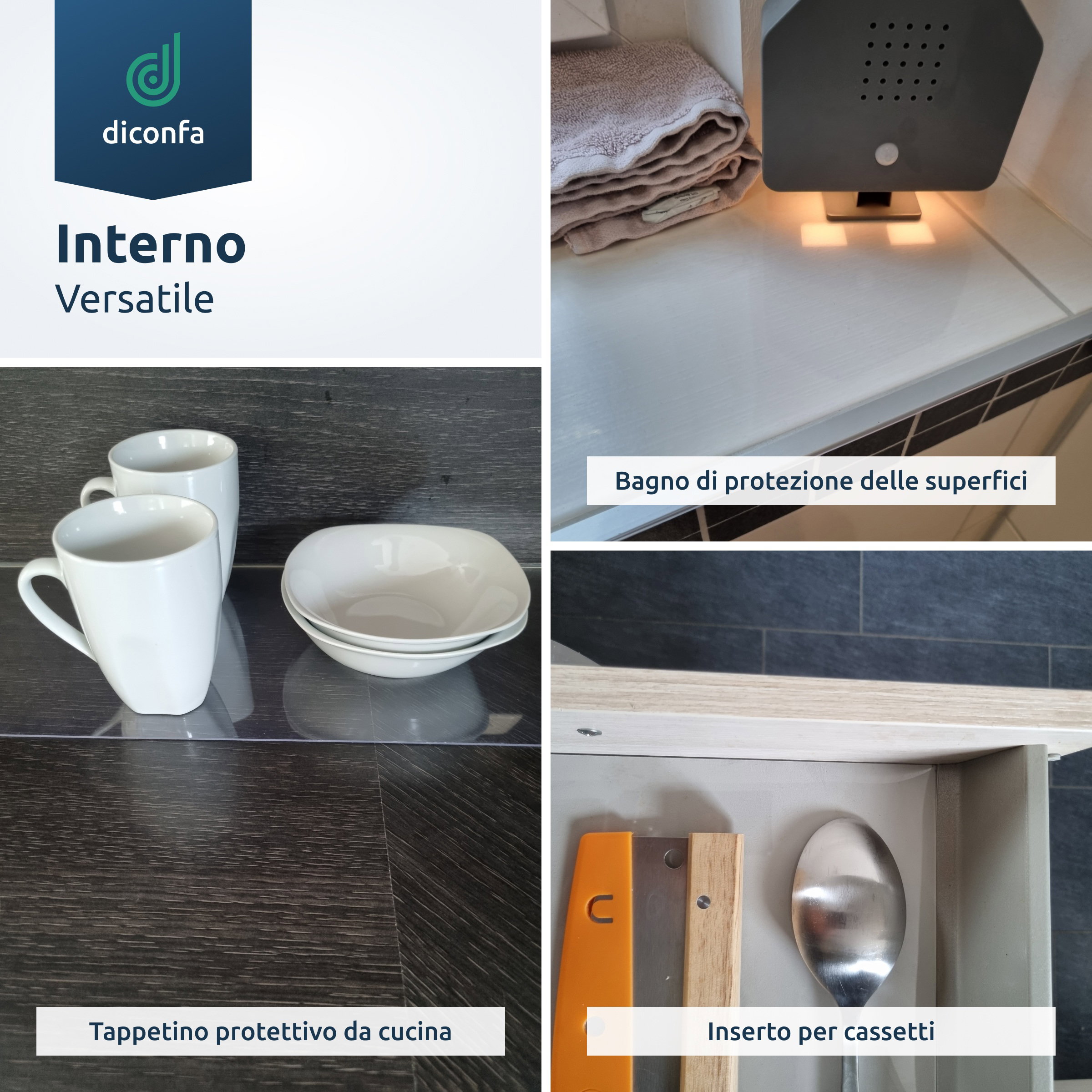 Strisce in PVC trasparente su misura