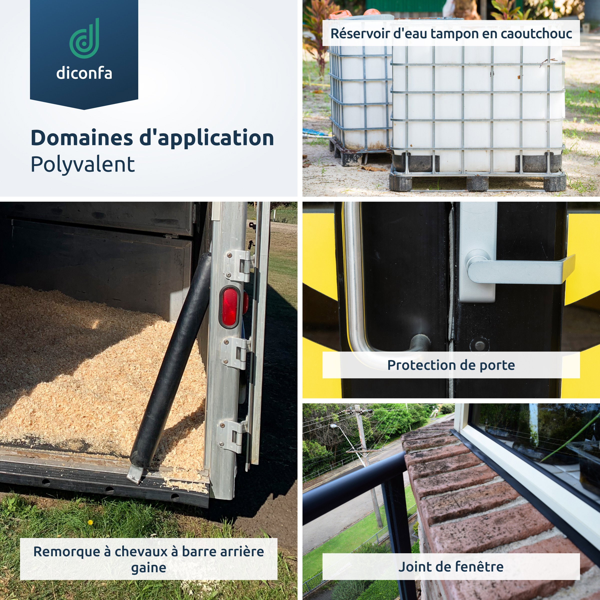 bande de caoutchouc auto-adhésive sur mesure