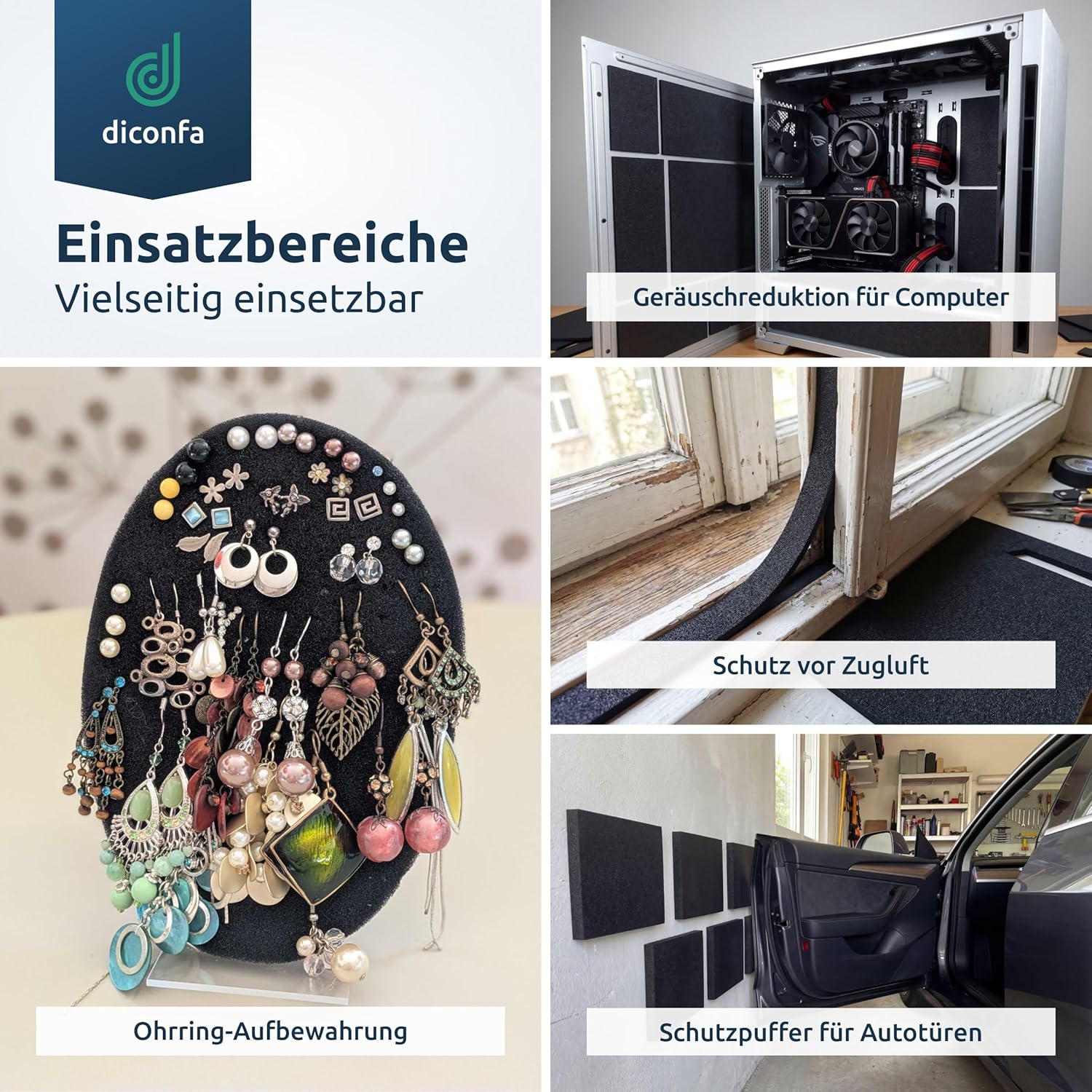Zellkautschuk EPDM Schaumstoffplatte verschiedene Größen