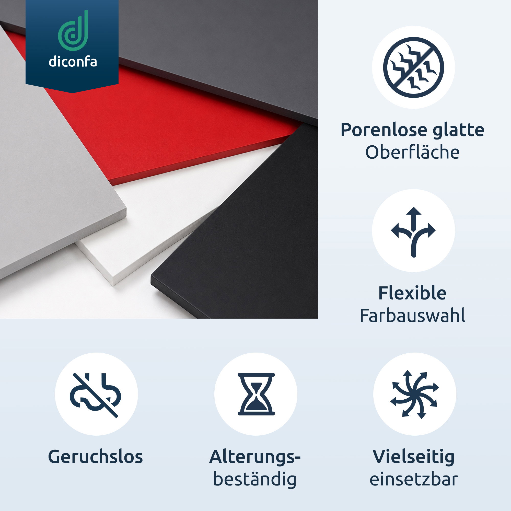 Red Rigid PVC Plastic Sheet Custom Cut