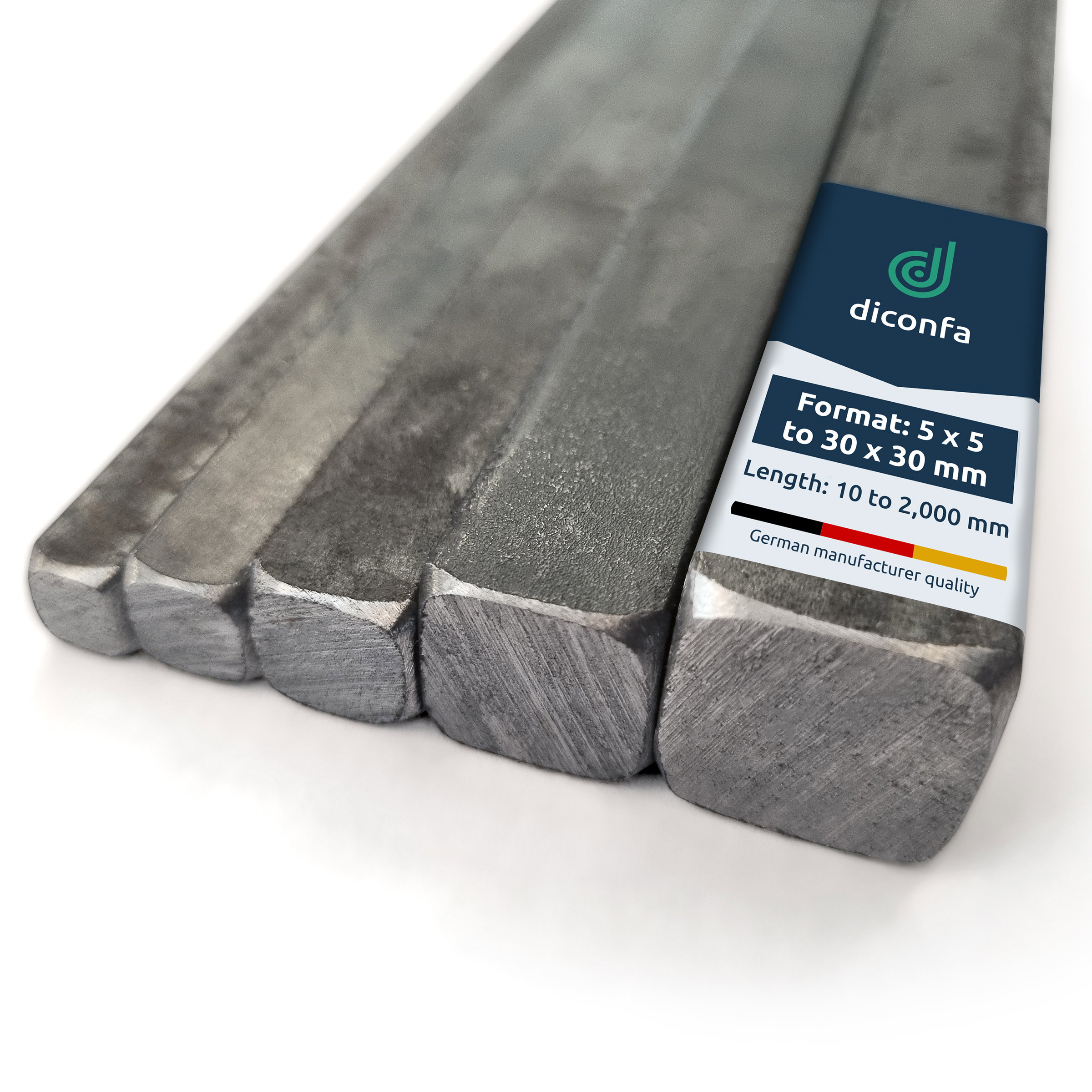 square steel S235JR ST37 - made to measure