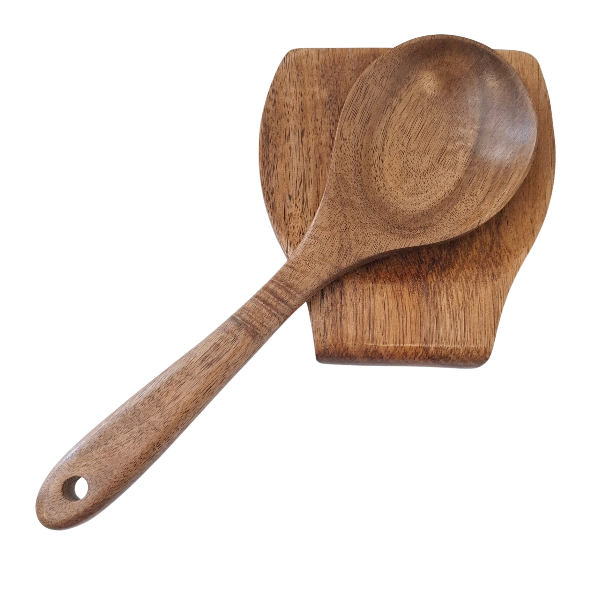 Löffel Set Akazienholz 2-teilig Ablage