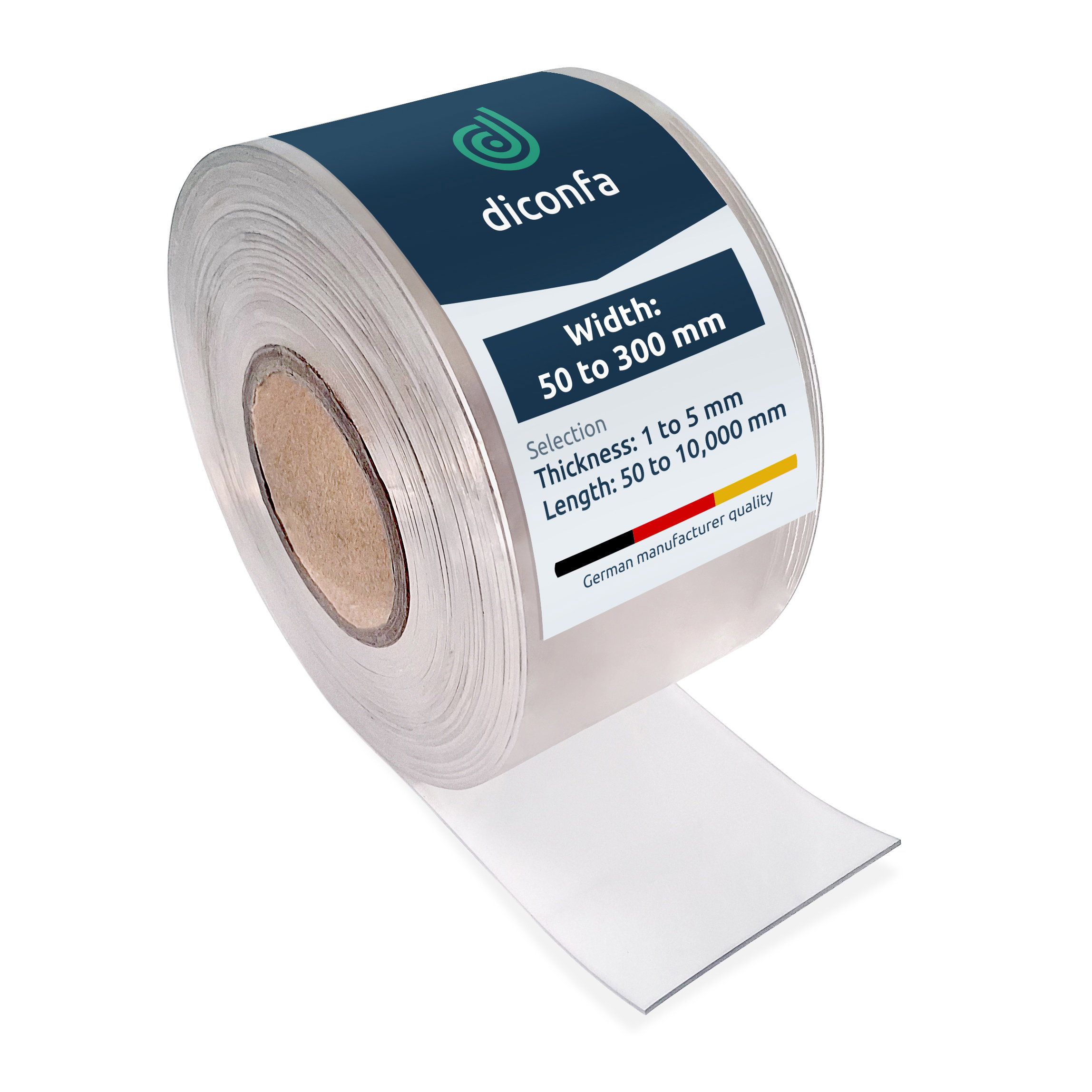 clear PVC Strip - made to measure