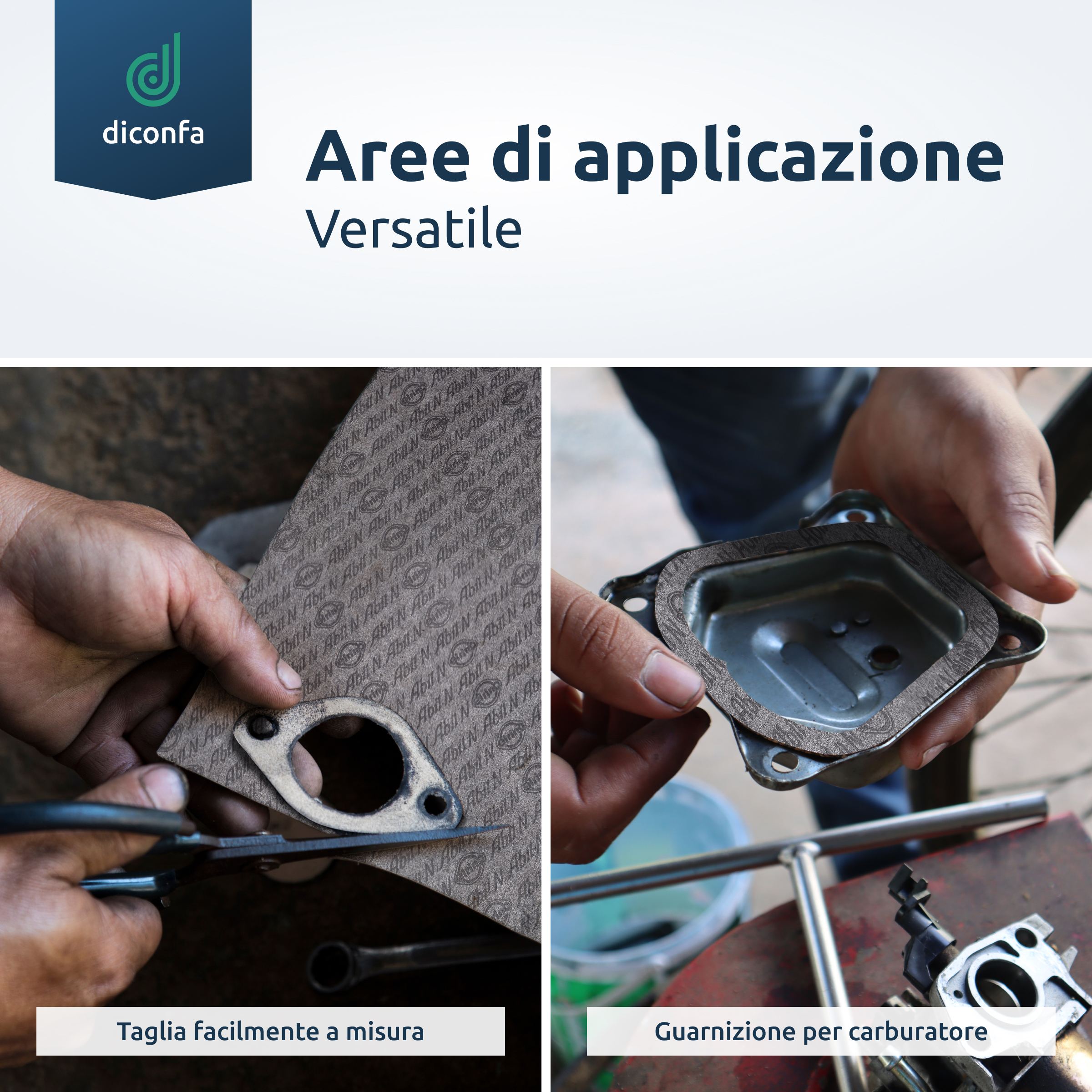 Carta per guarnizioni ABIL N – diverse dimensioni