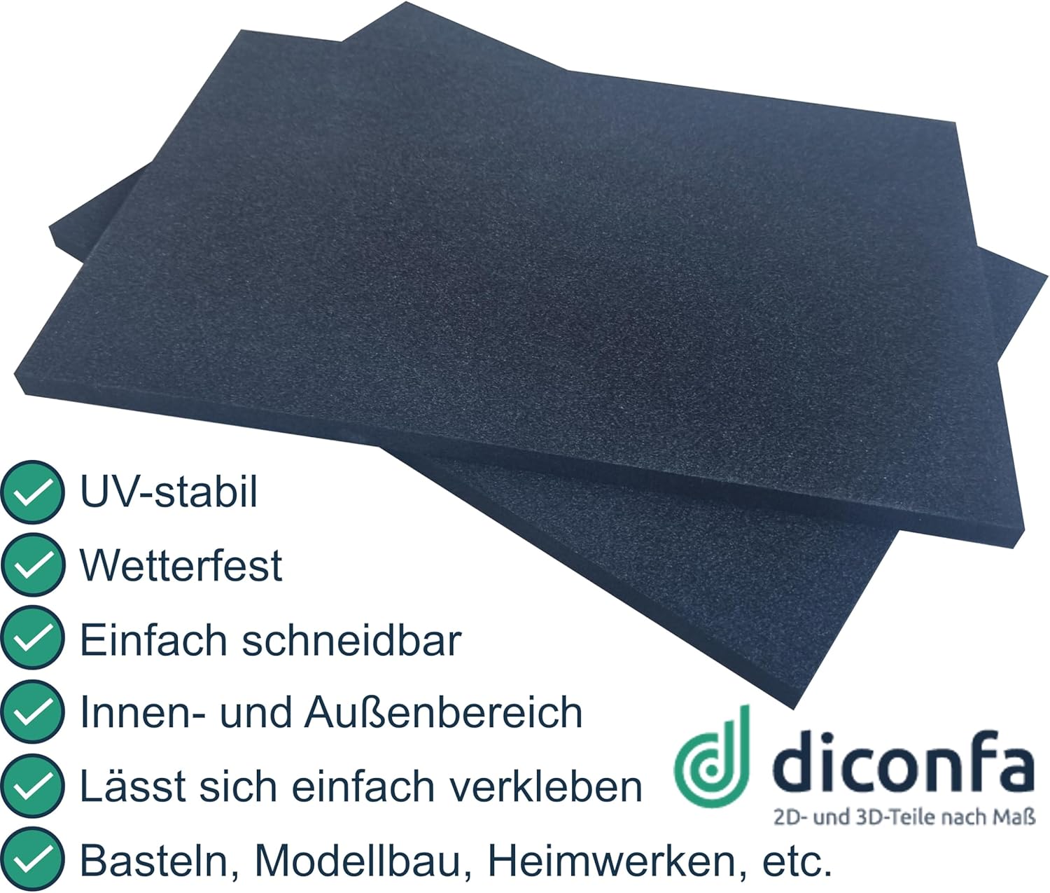 Zellkautschuk EPDM selbstklebend verschiedene Größen