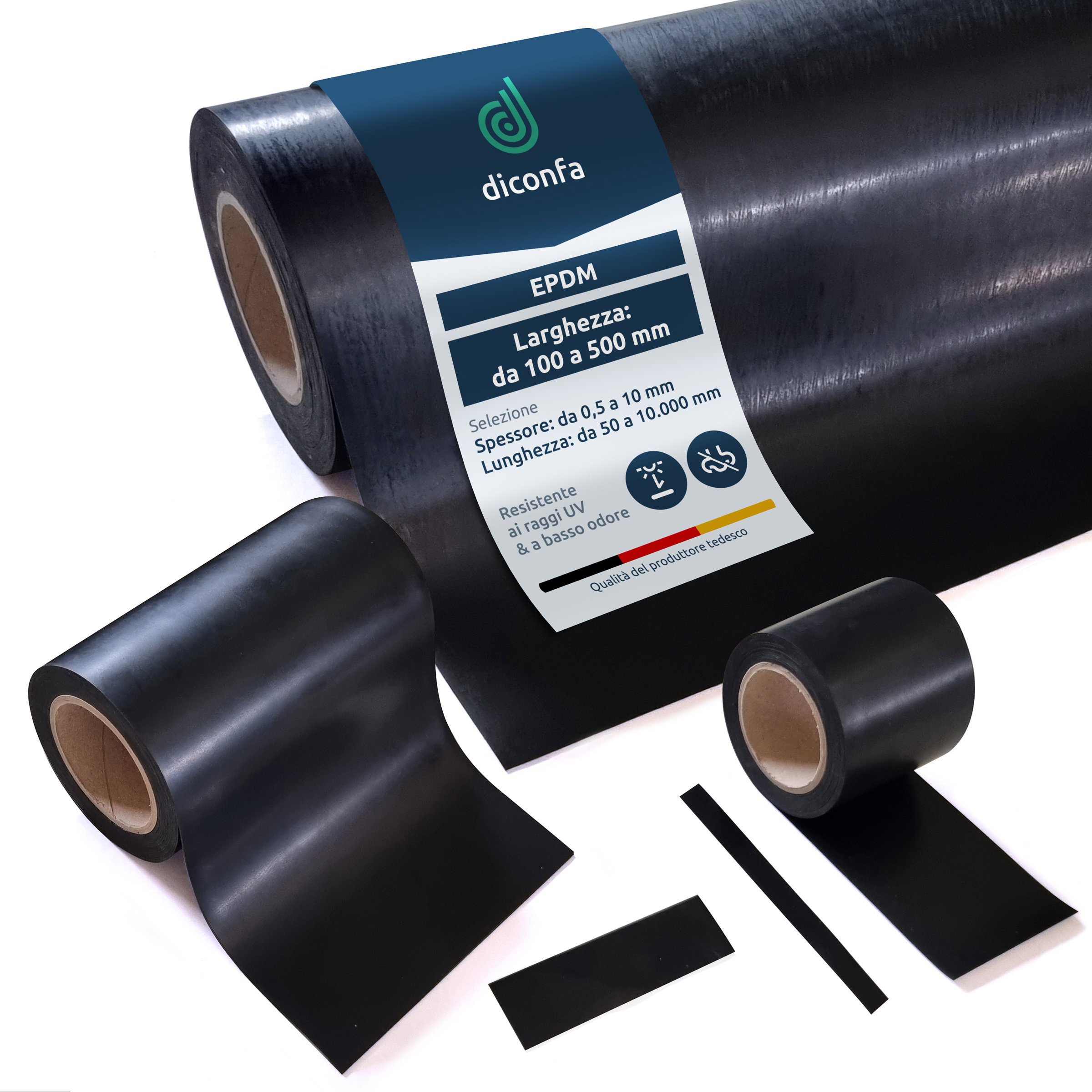 Tappetino in gomma EPDM su misura