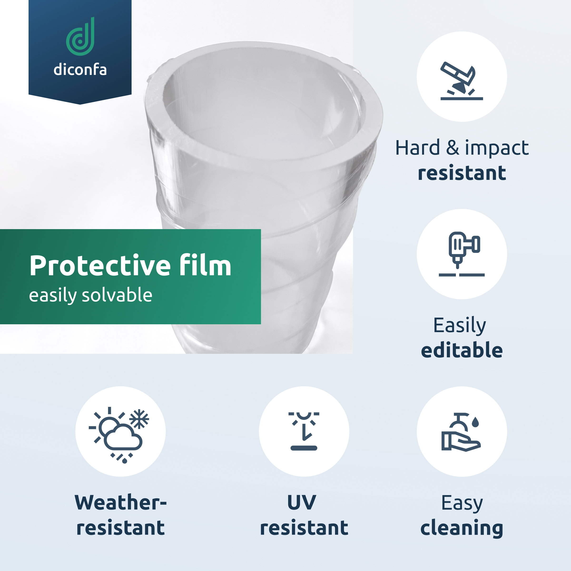 Acrylic plastic tube transparent made to measure