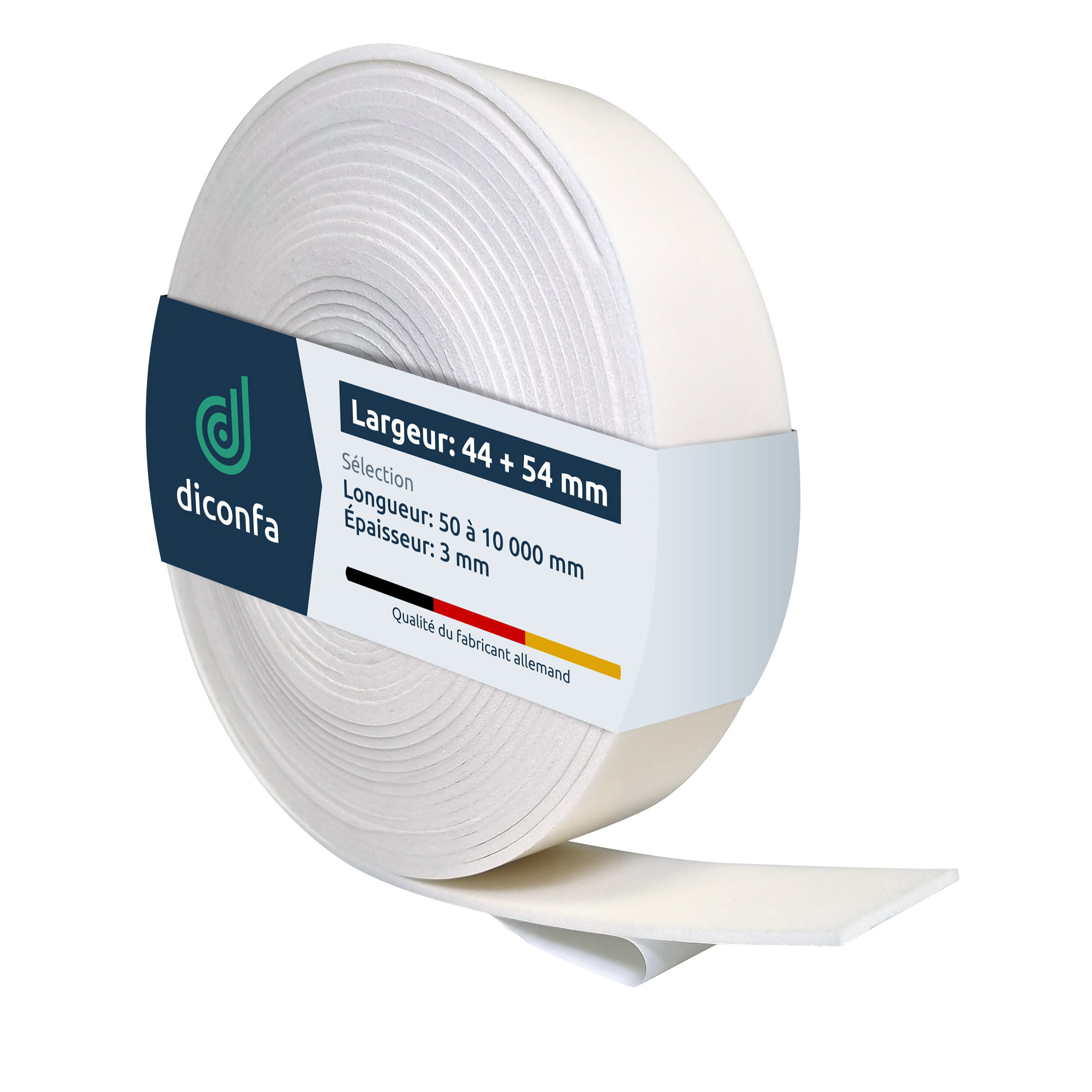 Joint pour fenêtre de toit diconfa blanc sur mesure - compatible avec VELUX
